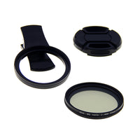 Thumbnail for Cell Phone Adjustable Filter Light Reduction Neutral Density Photography Camera ND2-400 Filter
