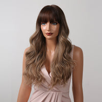 Thumbnail for 22 inch long curly wigs for women LC080-1