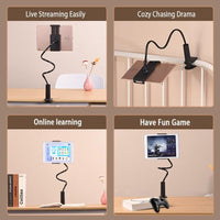 Thumbnail for Tablet Holder for Bed, Gooseneck Tablet Mount with Adjustable Flexible Arm, Compatible with All 4.7