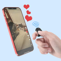 Thumbnail for Fingertip Wireless Bluetooth Remote Control, Scrolling Rings Rechargeable Camera Remote for Phones and Tablets, TIK-to-k Remote Control APP Kindle Page Turner