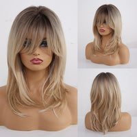 Thumbnail for 20 Inch Brown Ombre Blonde Long Hair for Women LC242-1