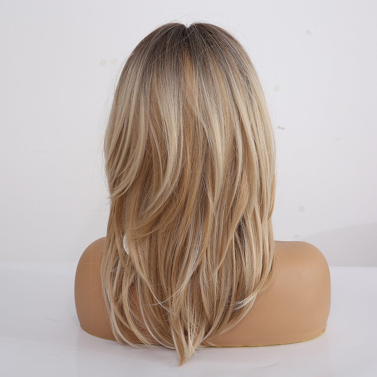 20 Inch Brown Ombre Blonde Long Hair for Women LC242-1