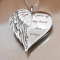 Thumbnail for Charm Women Keychain Feather Heart Letter Heart Necklace Women's Fine Jewelry 2023 New In