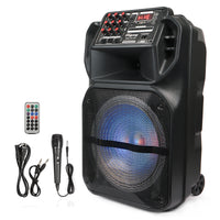 Thumbnail for Portable Bluetooth PA Speaker System with 12