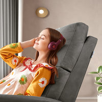 Thumbnail for Electric Power Recliner Chair-Breathable Fabric Reclining Chair-USB Ports-Bedroom Living Room Small Recliners-Home Theater