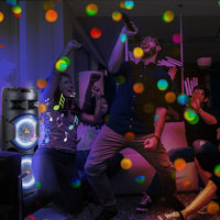 Thumbnail for 5,000W Portable Bluetooth Speaker Dual woofer Heavy Bass Party System Mic AUX FM