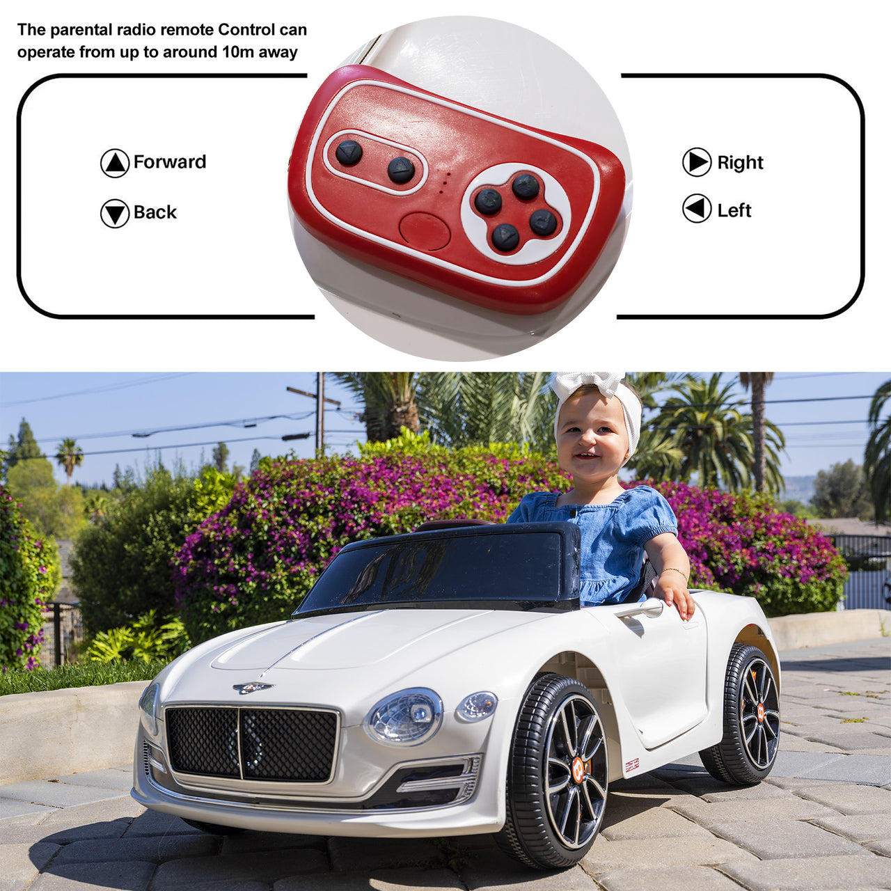 12V Electric Kid car with Parent Remote